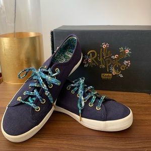 Keds X Rifle Paper Co Kickstart Sneaker Size 8